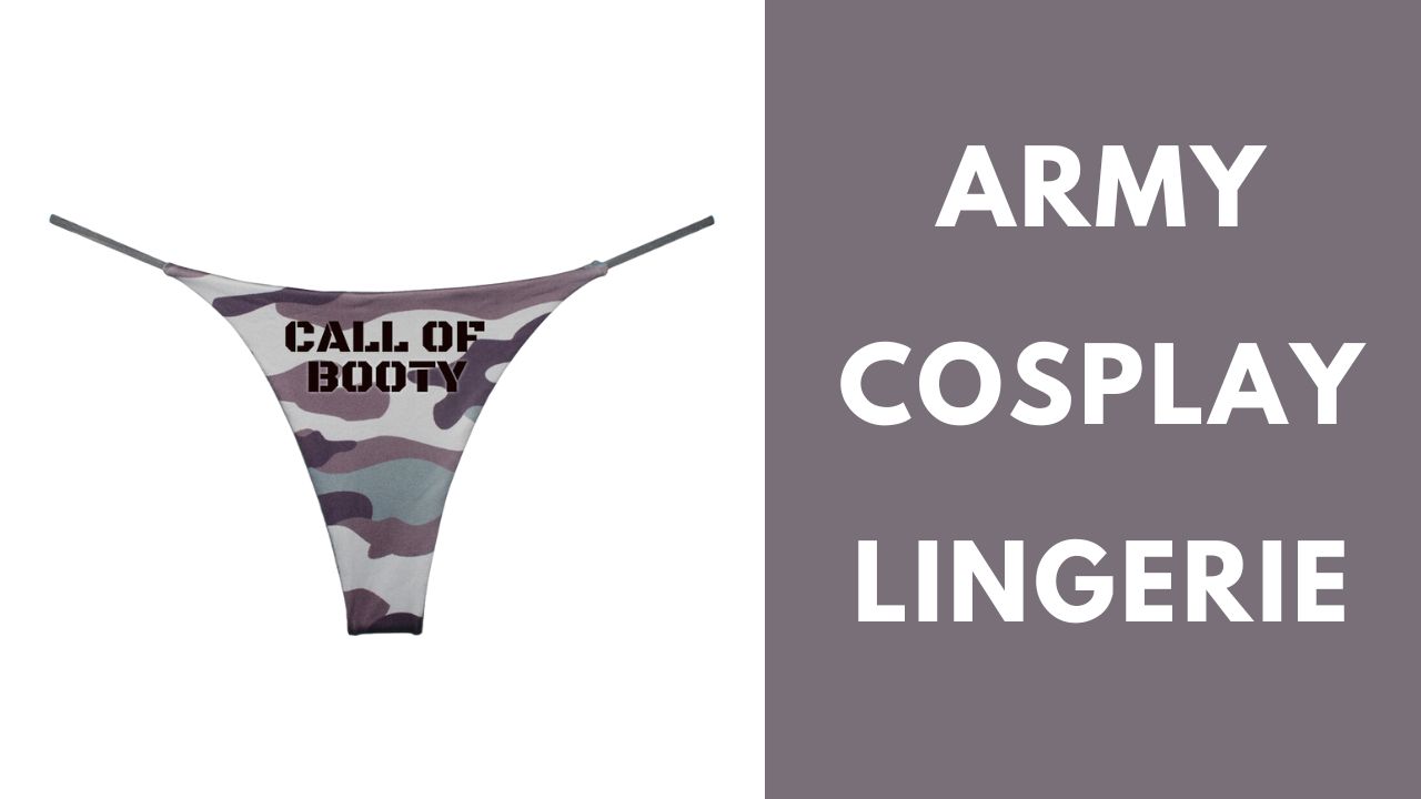 Army Cosplay Lingerie